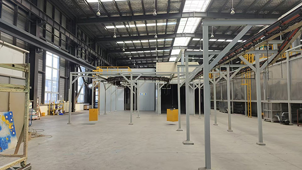 塗装生産ライン